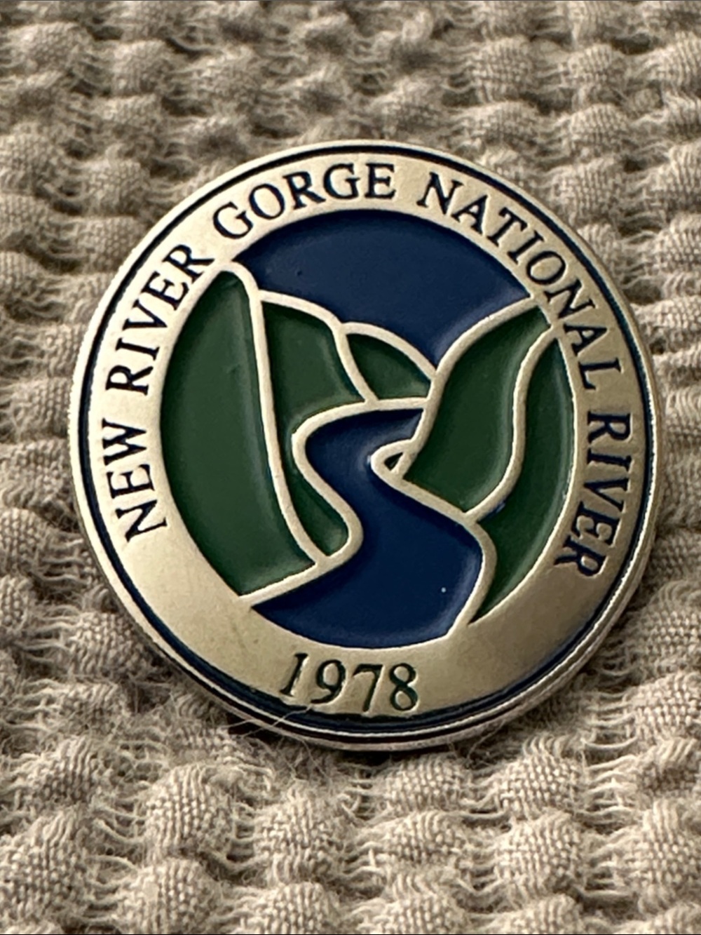 New River Gorge National River Pin